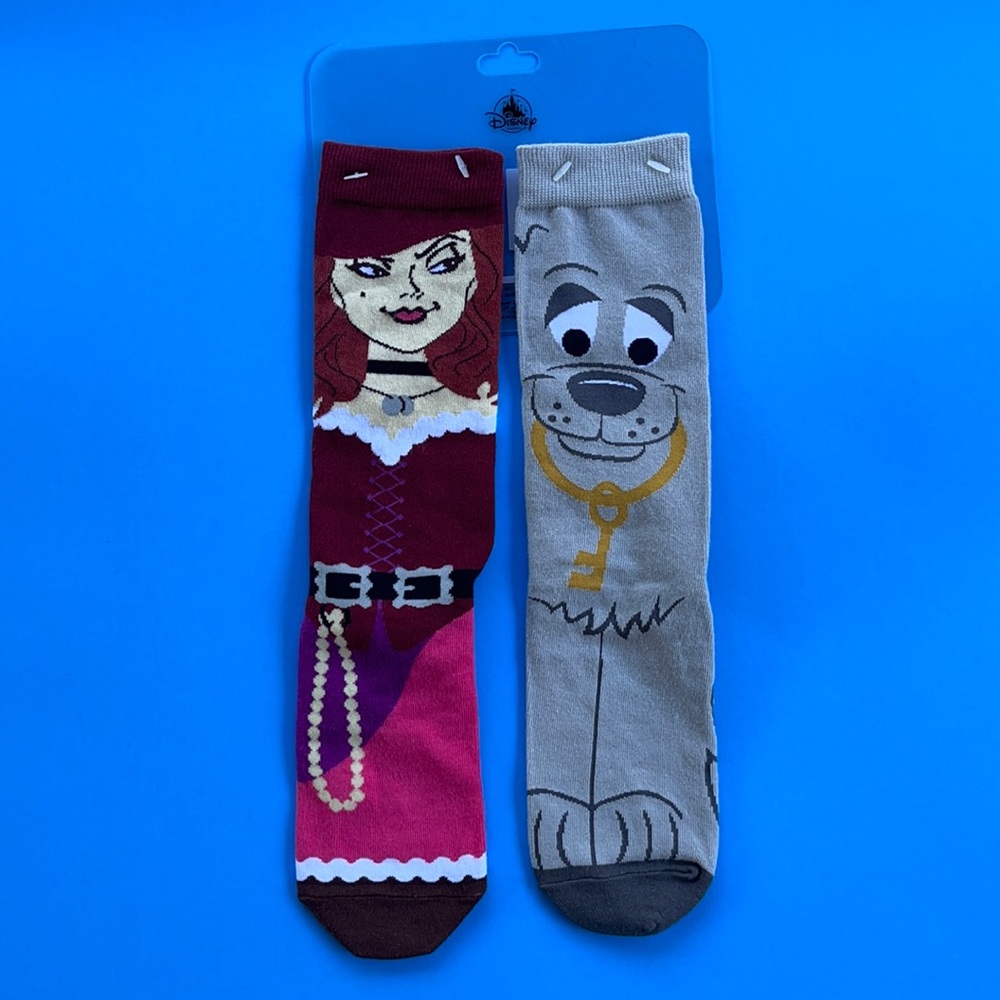 4/$45 Disney Park Pirates of the Caribbean Socks